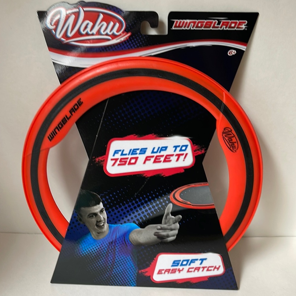 Frisbee Wahu Wingblade Pro Flying Ring Soft Grip Outdoor toy - Orange